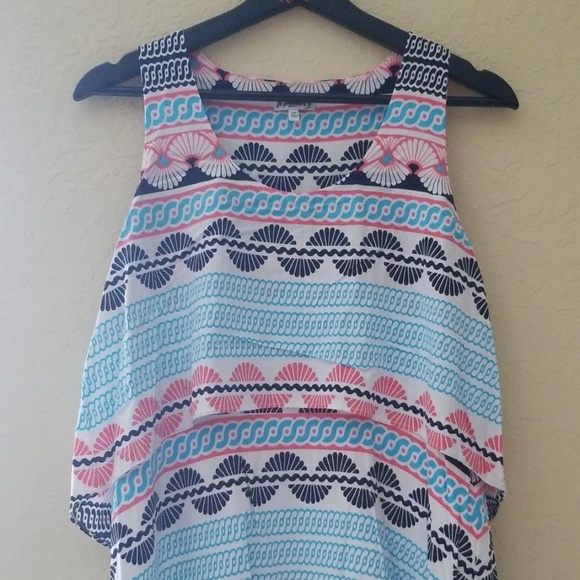 Crown and Ivy Petite 12 Dress Summer Preppy - Picture 2 of 8